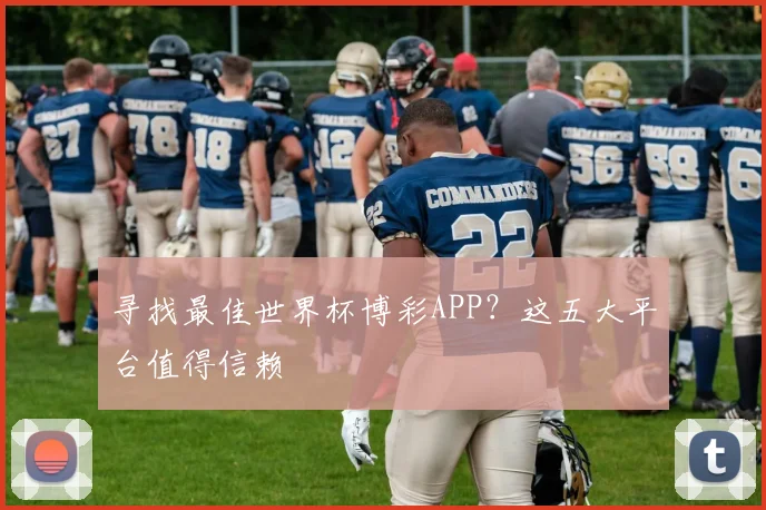 寻找最佳世界杯博彩APP？这五大平台值得信赖