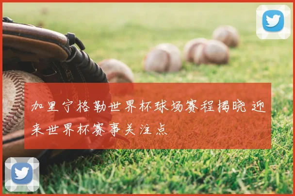 加里宁格勒世界杯球场赛程揭晓 迎来世界杯赛事关注点