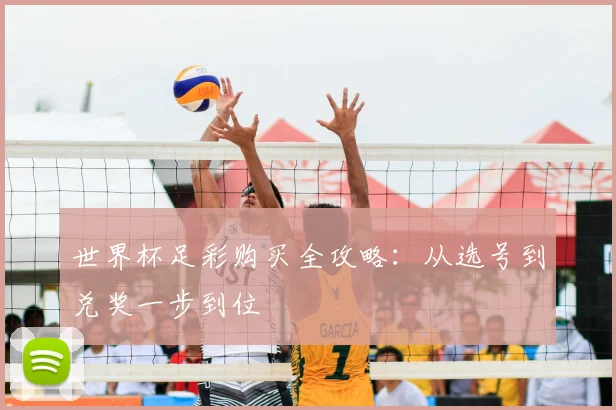 世界杯足彩购买全攻略:从选号到兑奖一步到位