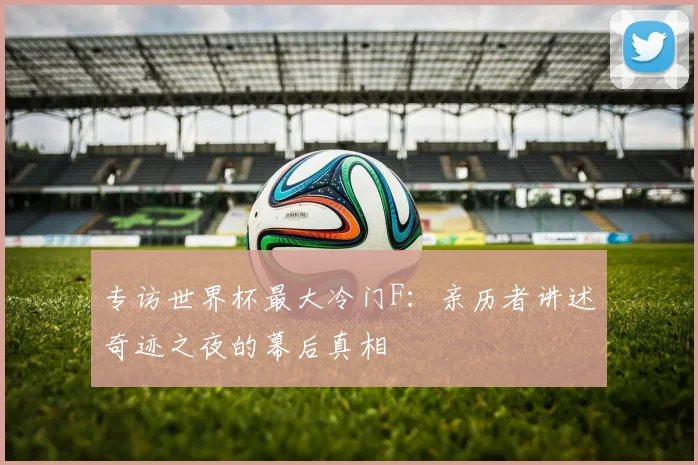 专访世界杯最大冷门F:亲历者讲述奇迹之夜的幕后真相